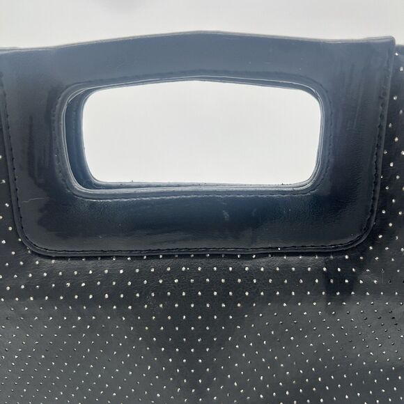 Victorias Secret Sparkly Large Snap Tote In Black - Picture 2 of 8